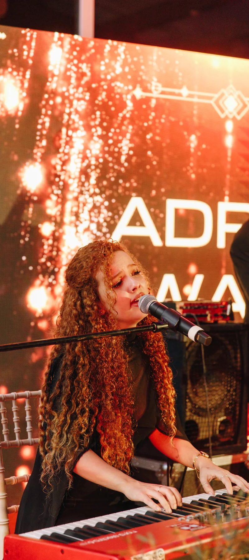 Speaker performing on conference stage