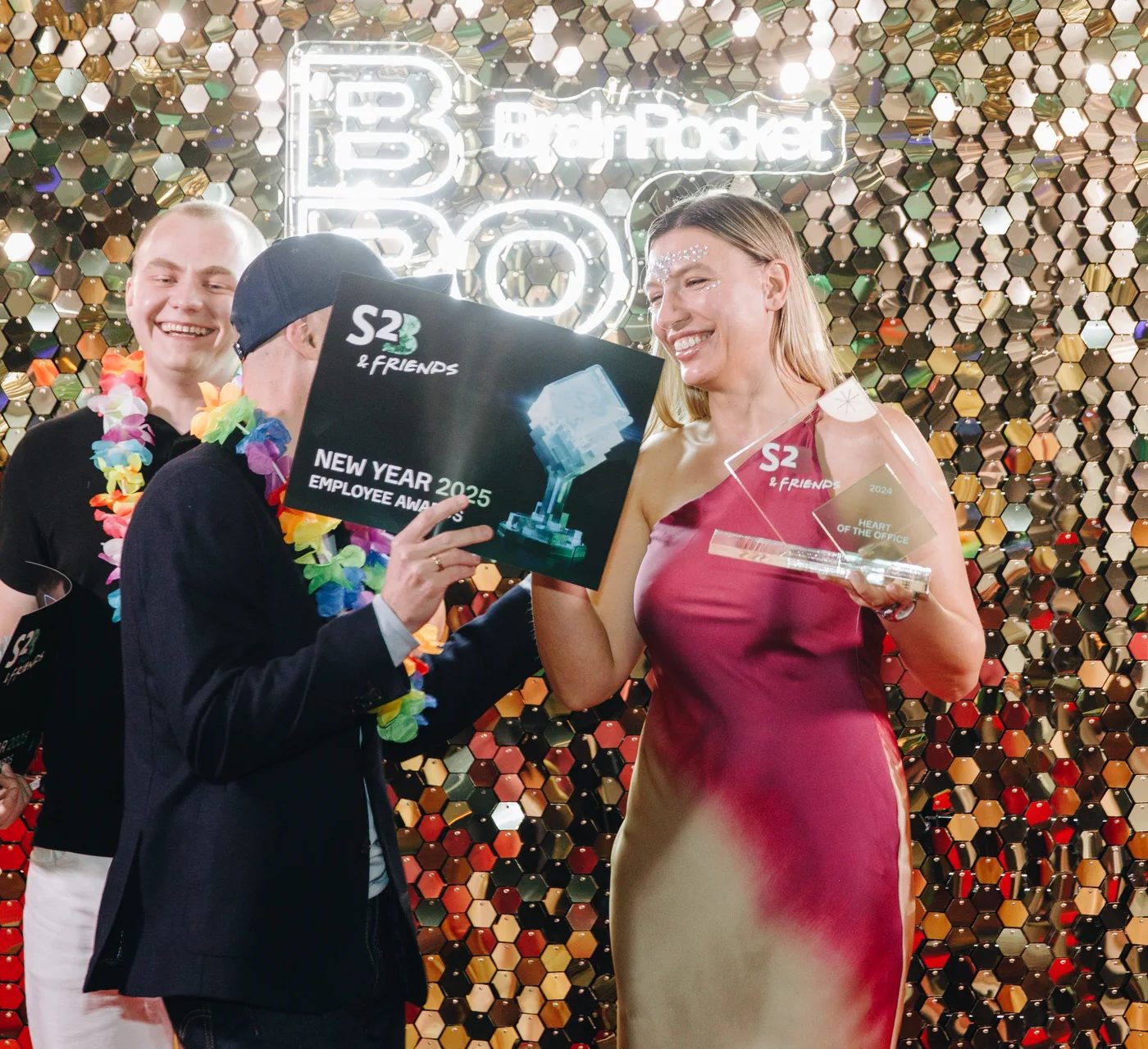 Gala dinner celebration at private milestone event