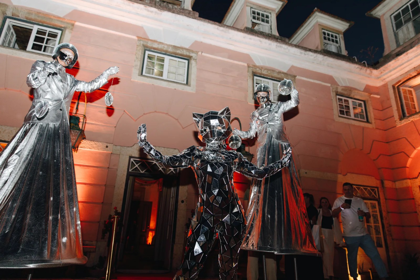 Atmospheric setting for a BTQ-produced private celebration in Portugal